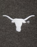 Gameday Texas Longhorns 1/4-Zip Fleece Pullover, Charcoal