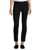 Losso Skinny Wool Pants, Black