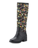 April Floral Rain Boot, Vilette 
