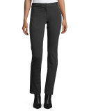 Mid-Rise Jersey Leggings, Charcoal