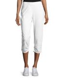 Rayna Capri Pants with Ruching 