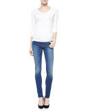 Forever Karlie Skinny Mid-Rise Jeans, Columbia Road