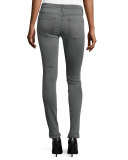 Le Skinny de Jeanne Double Raw-Hem Jeans, Marview