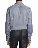 Textured Dress Shirt, Gray