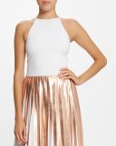 Cut-In Cropped Tank, Eraser