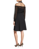 Georgette Ruffled Blouse 