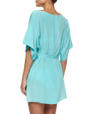 Serena Solid Tunic Coverup