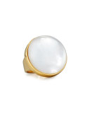 Mother-of-Pearl Cocktail Ring