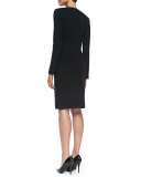 Nouveau Boucle Knit Pencil Skirt