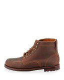 Sawyer USA Leather Boots, Chestnut 