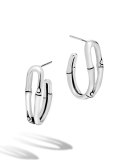Bamboo Small Looped Hoop Earrings