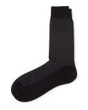 Sanford Dot Dress Socks