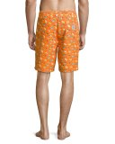 Fly Fishing Swim Trunks, Orange