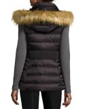 Packable Down Zip-Front Vest