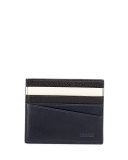 Talbyn Men's Leather Card Holder, Blue