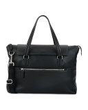 Baires Leather 24-Hour Bag, Black