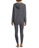 Cashmere Hoodie and Ribbed Legging Set 