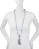 Baroque Pearl Tassel Necklace