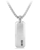 Forged Carbon Dog Tag Necklace