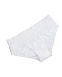 Purity Mesh Bikini Briefs, White