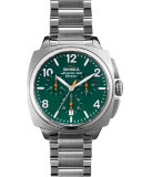 40mm Brakeman Chronograph Watch, Green 