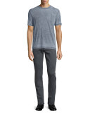 Burnout Short-Sleeve T-Shirt, Dark Indigo