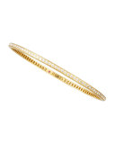 70mm Yellow Gold Diamond Eternity Bangle, 2.06ct