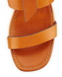 Kingsley Leather T-Strap Sandal