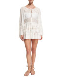 Harlequin Broderie Embroidered Eyelet Coverup Dress