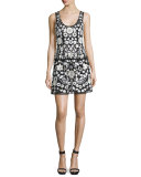 Blossom Sleeveless Embellished Dress, Prom Black