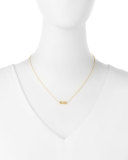 Infinite Love Gold-Dipped Infinity Necklace