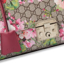 Padlock Blooms Shoulder Bag, Multi Rose