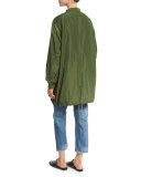 Oversized Parka Bomber Jacket