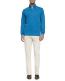 Solid Oxford Dress Shirt, Blue
