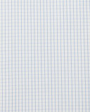 Slim-Fit Graph-Check Woven Dress Shirt, Light Blue