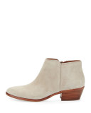 Petty Suede Ankle Boot, Putty