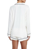 Gisele Long-Sleeve Short Pajama Set