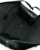 Crocodile Duffel Bag, Green 