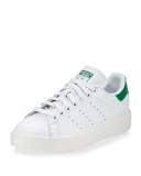 Stan Smith Bold Fashion Sneaker, White/Green
