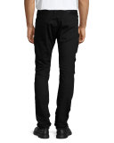 Courier Cargo Denim Jeans, Black