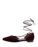 Gilligan Lace-Up d'Orsay Flat