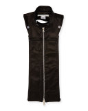 Ashling Leather Rider Dickey, Black