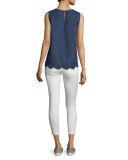 Park Twill Skinny Jeans