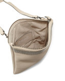 Monili Fringe Leather Crossbody Bag, Nude