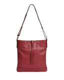 Granada Messenger Bag, Raspberry/Black