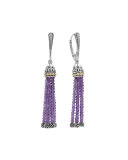 Tassel Lever-Back Dangle/Drop Earrings