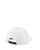 Men's Logo Quilted Leather Flat-Bill Hat