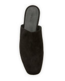 Giorgia Suede Flat Mule
