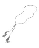 Renaissance Pavé Diamond Tassel Necklace
