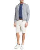 Short-Sleeve Henley T-Shirt